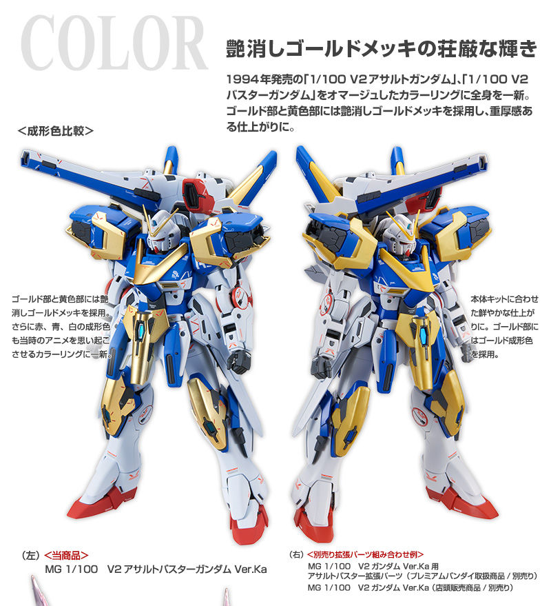 ガンプラ MG 限定 V2アサルトバスターガンダムVer.Ka [チタニウム 