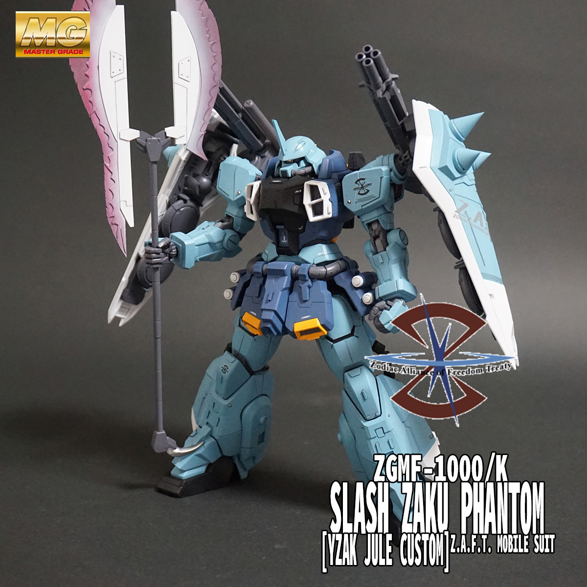 人気新品入荷 MG スラッシュザクファントム改修品 プラモデル