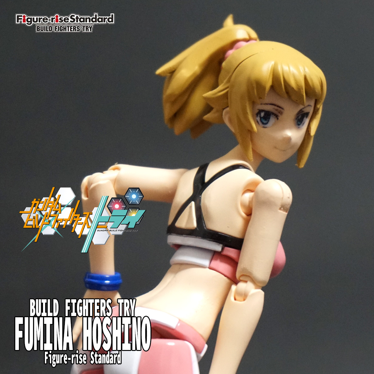 Figure-rise Standard BUILD FIGHTERS TRY ホシノ・フミナ 完成 