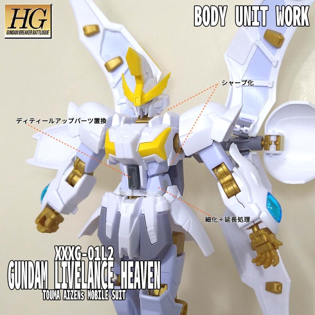 天使と死神 HGガンダムリヴランスヘブン＆MGガンダムデスサイズヘルEW